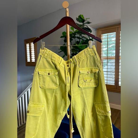 Free People Tahiti Cargo Pants Women’s Size M - Picture 6 of 9